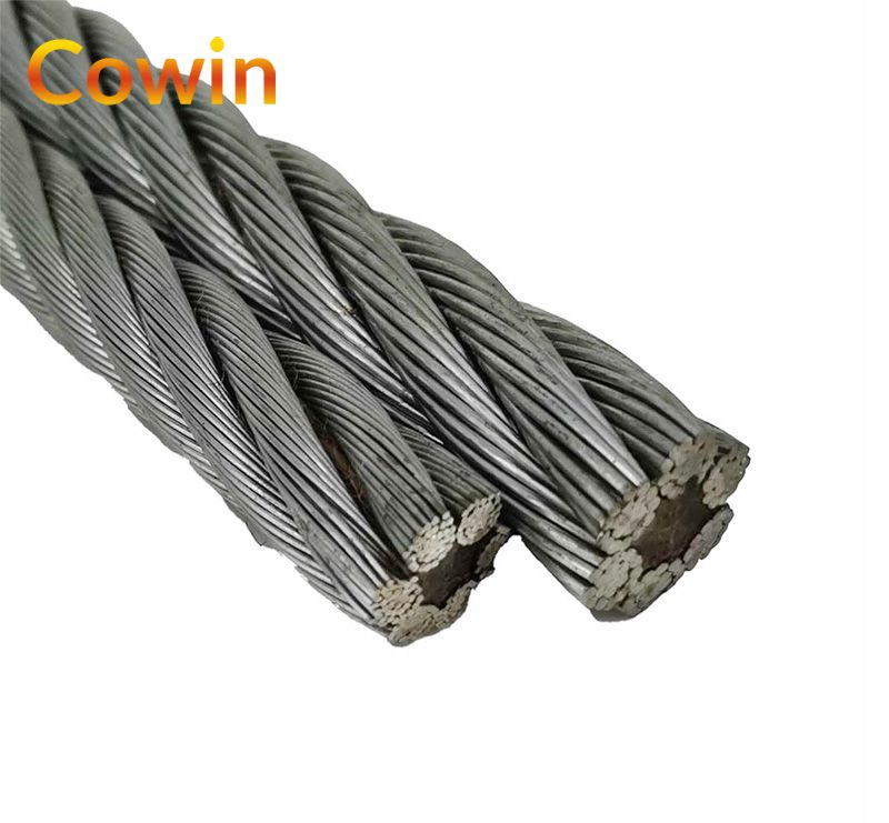 6x19S Galvanized Steel Wire Rope