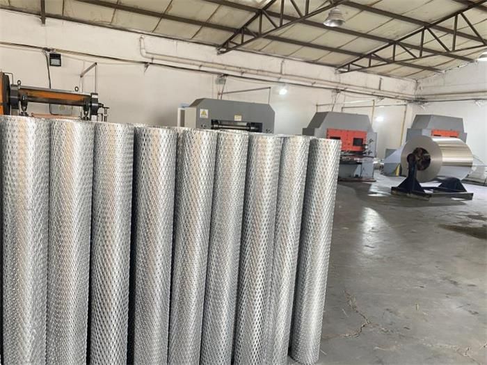 Zinc Coated Galvanized Steel Expanded Mesh