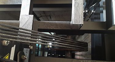 Steel wire rope used on elevator